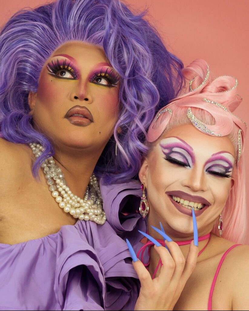 Munich Drag Queen  Barbie Q And Pinay Colada